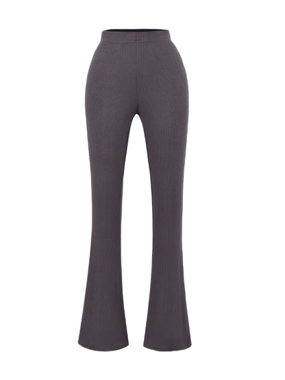 Damen Elegante Flared-Hose aus hochwertigem, elastischem Stretchmaterial mit hohem Bund Stalluxe