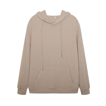 Damen Freizeit Hoodie mit strukturiertem Design und Kängurutasche Stalluxe