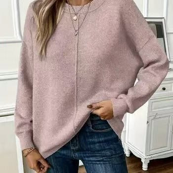 Damen Bequemer und stilvoller Oversized Pullover mit langen Ärmeln Stalluxe