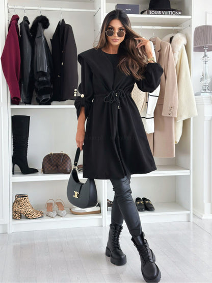 Damen modische Kapuzenjacke im Oversized-Stil Stalluxe