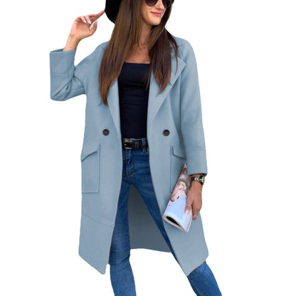 Damen Übergangsjacke mit modischem Schnitt und praktischen Taschen Stalluxe