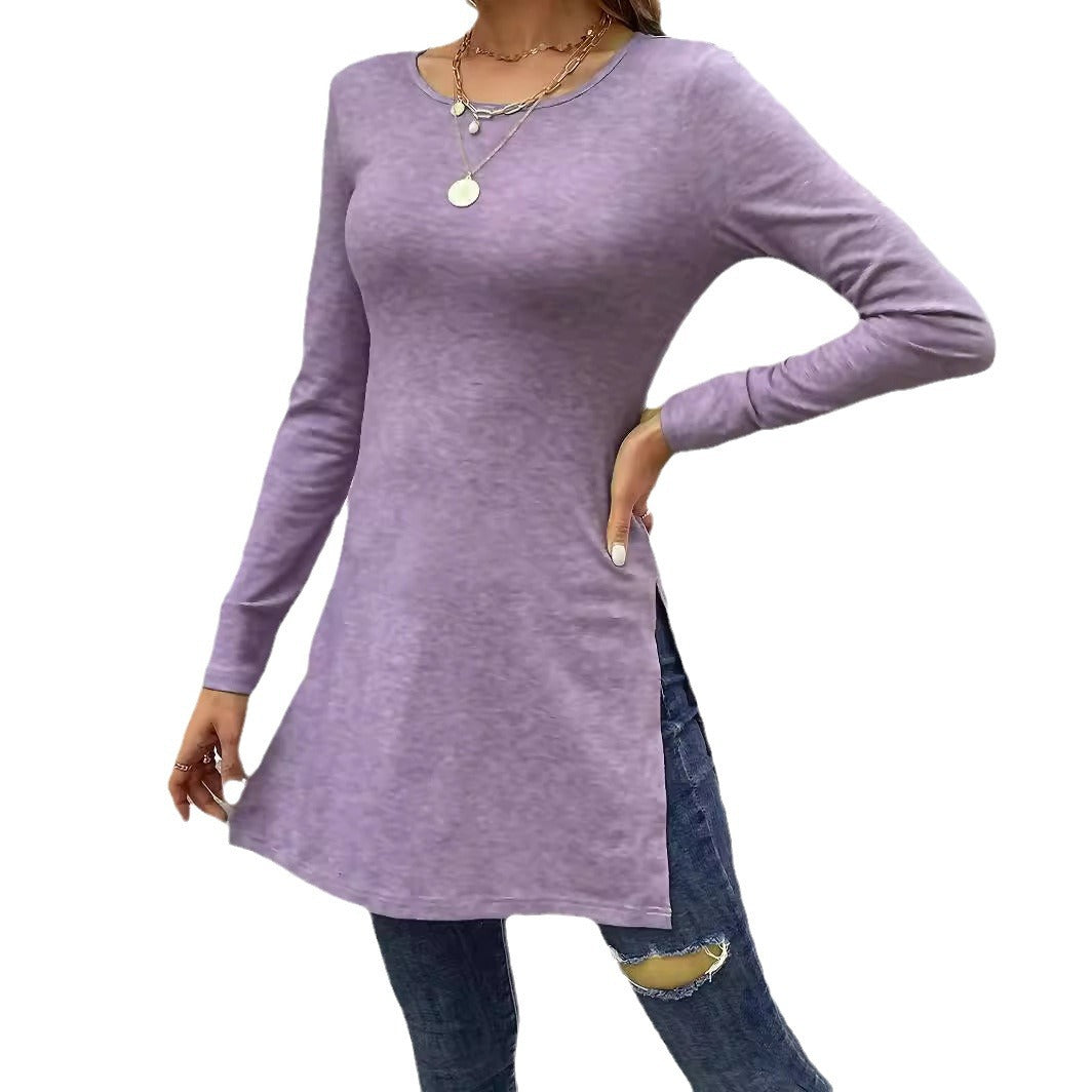 Damen Langarmshirt mit lässigem Schnitt und bequemer Passform Stalluxe