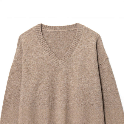 Damen V-Ausschnitt Pullover Stalluxe