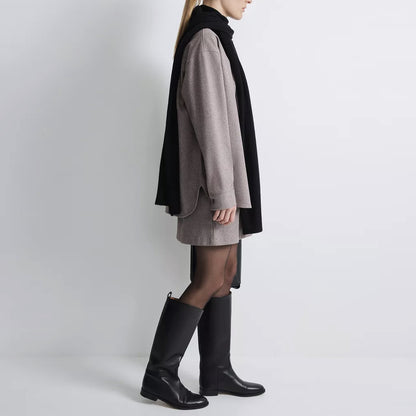Damen zeitlose Mehrzweck-Jacke aus hochwertigem Twill-Wollmix Stalluxe