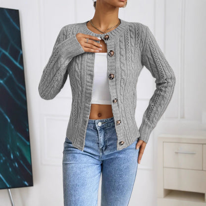 Damen elegante Strickjacke Stalluxe