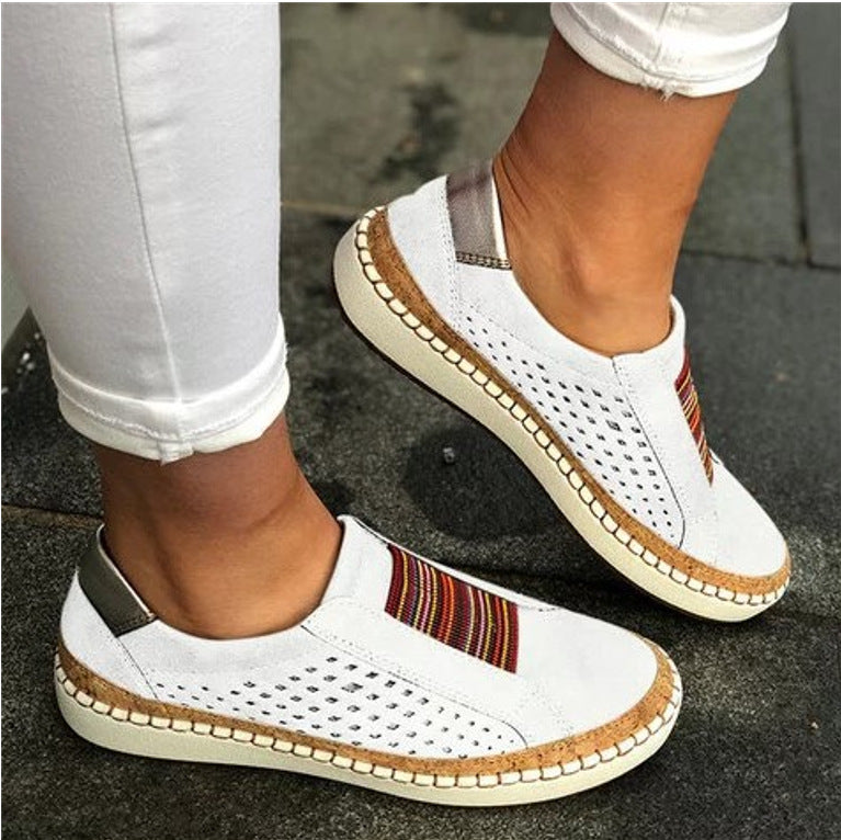 Damen Bequeme Slipper mit atmungsaktiver Obermaterialien Stalluxe