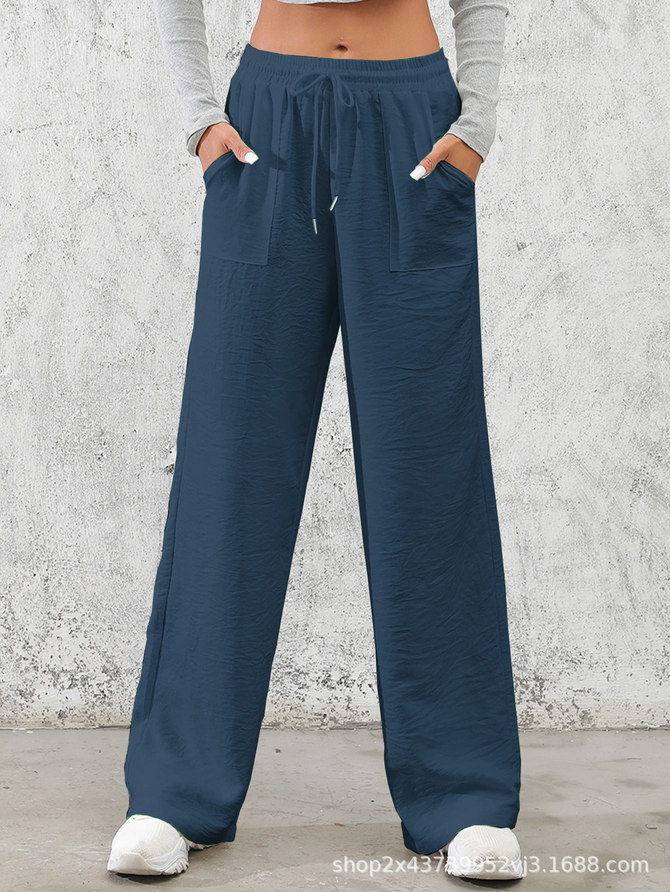 Damen Weitgeschnittene Freizeithose Stalluxe