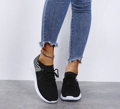 Damen Sportliche Leichtgewicht Sneakers Stalluxe