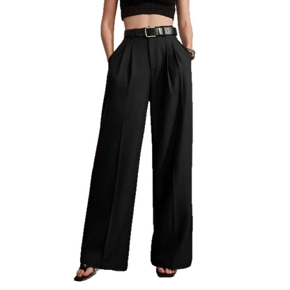Damen elegante hochtaillierte Hosen Stalluxe