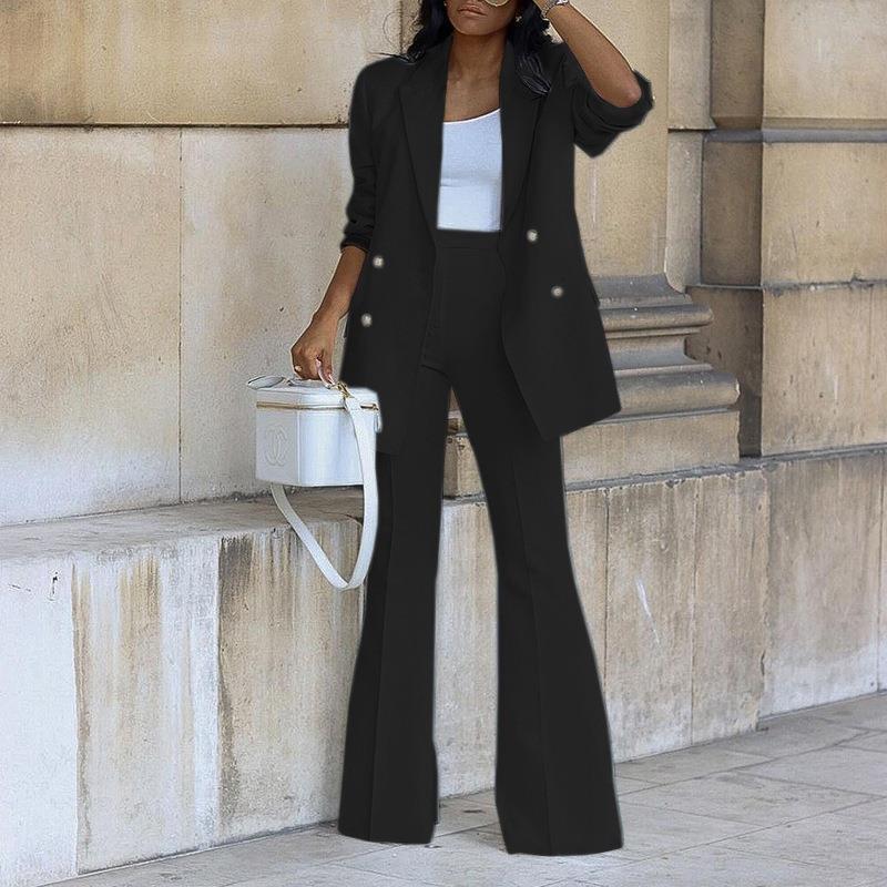 Damen Blazeranzug mit elegantem Schnitt und lässigem Flair Stalluxe