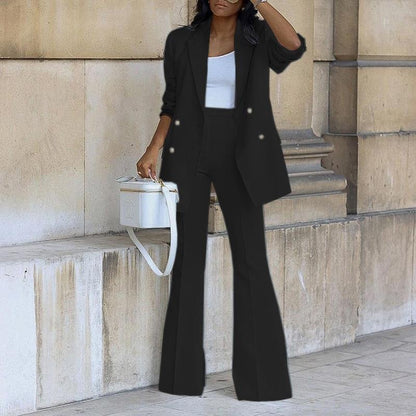 Damen Blazeranzug mit elegantem Schnitt und lässigem Flair Stalluxe