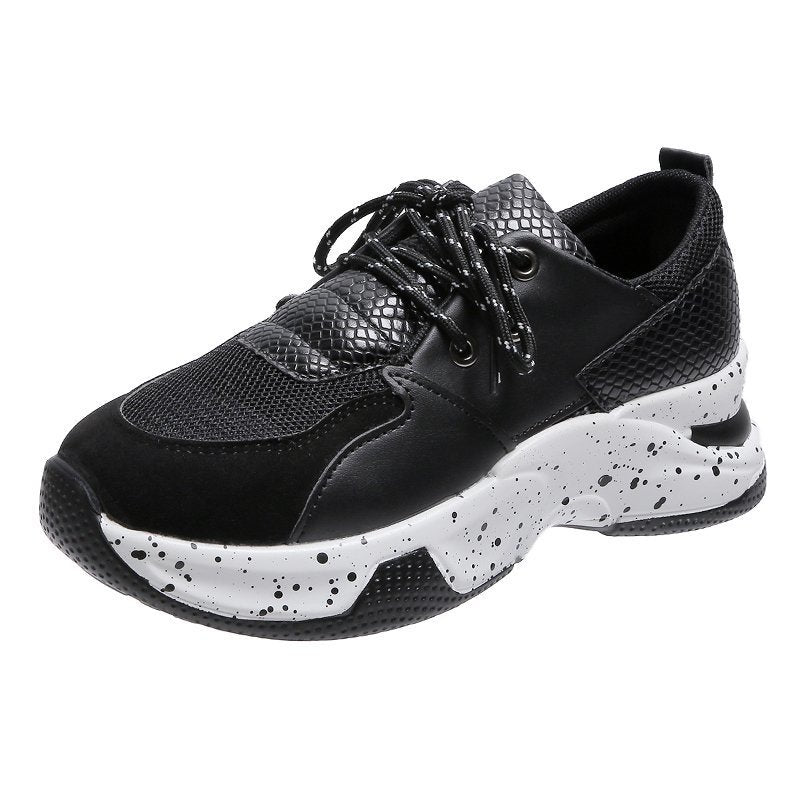 Damen Komfortable und stylische Sneakers im Tiermuster-Design Stalluxe