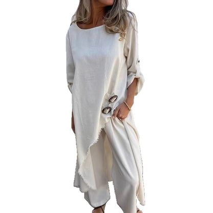 Women's Relaxed Fit Midi Dress Stalluxe