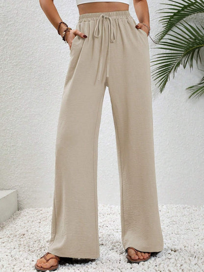 Damen Weite Sommerhose Stalluxe