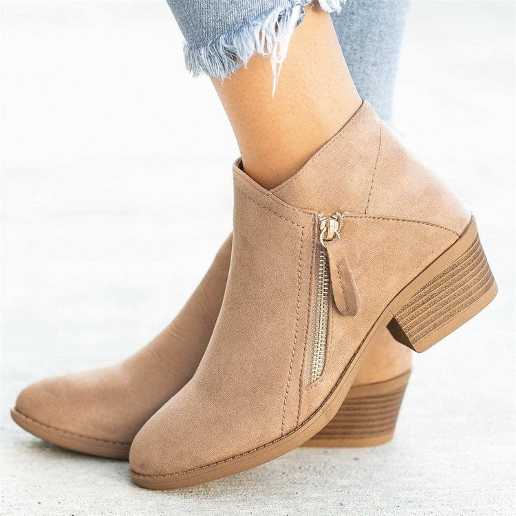 Damen Ankle Boots aus hochwertigem Wildleder Stalluxe