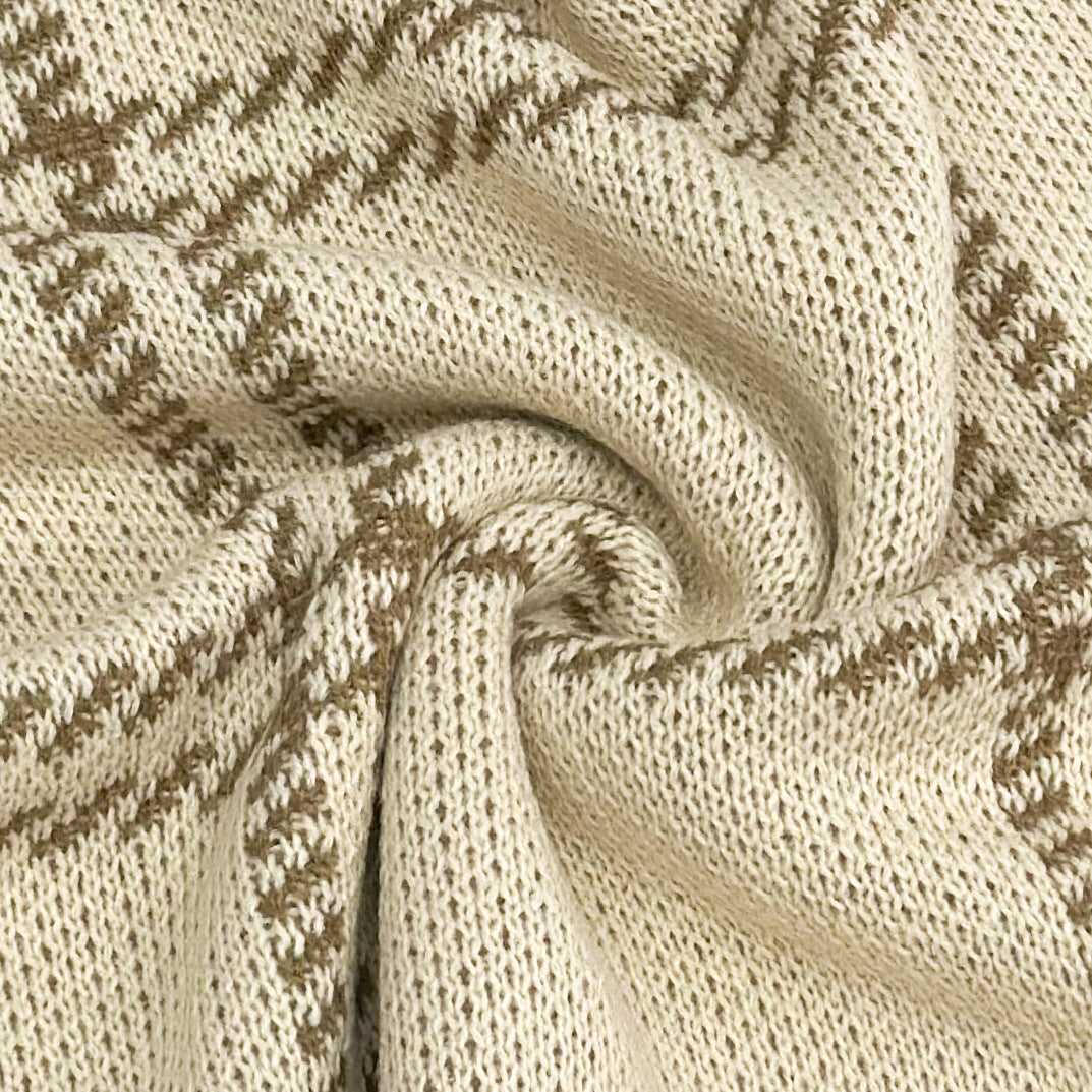 Damen Karierter Strickpullover Stalluxe