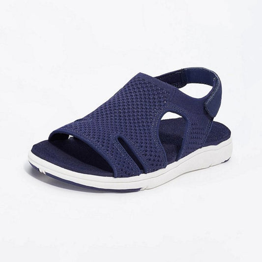 Damen bequeme Freizeitsandalen mit atmungsaktivem Obermaterial Stalluxe