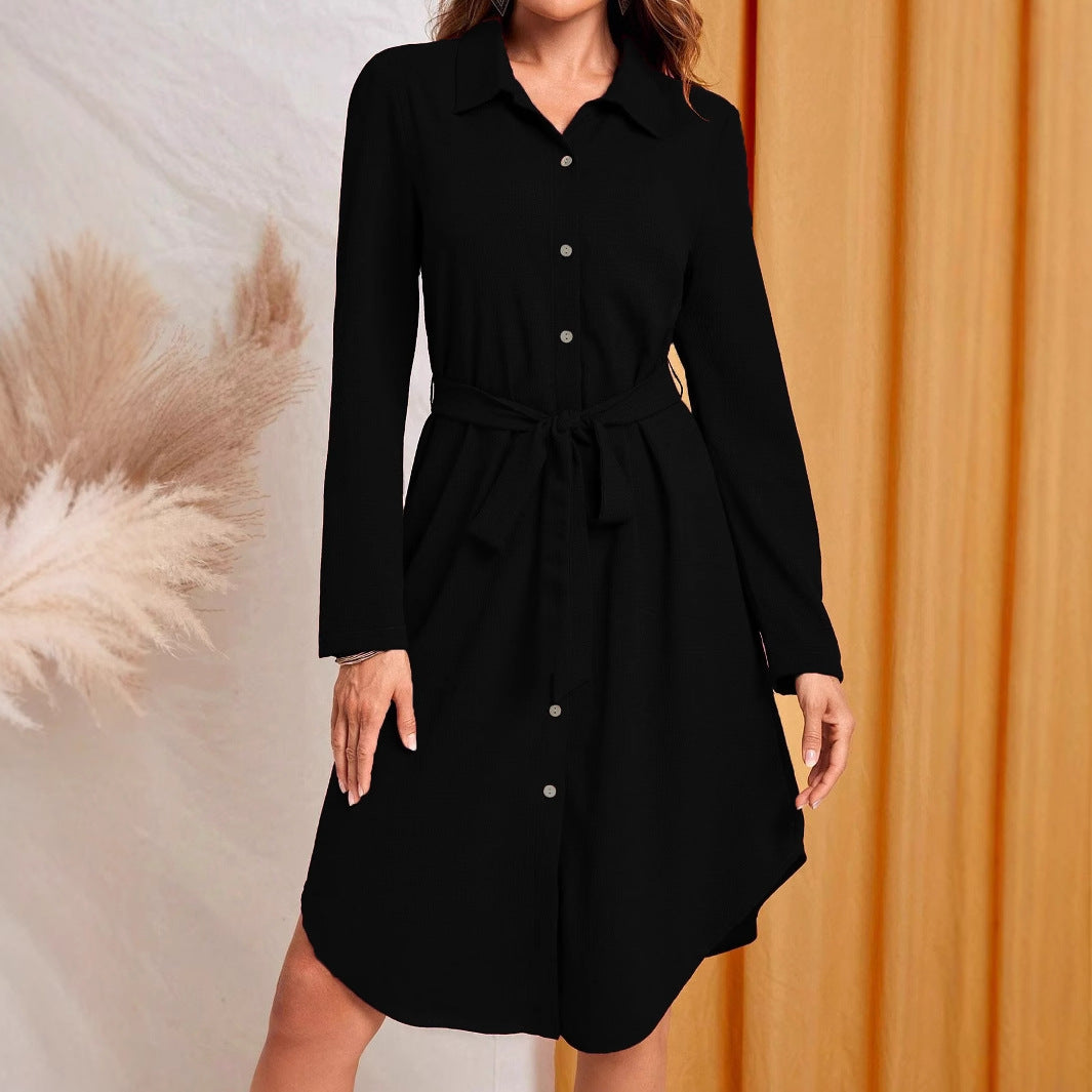 Damen Hemdblusenkleid Stalluxe