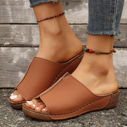 Damen modische High-Comfort-Pantoletten Stalluxe