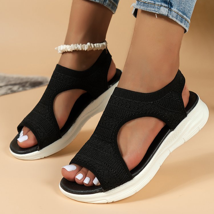 Damen bequeme Freizeit-Sandalen Stalluxe