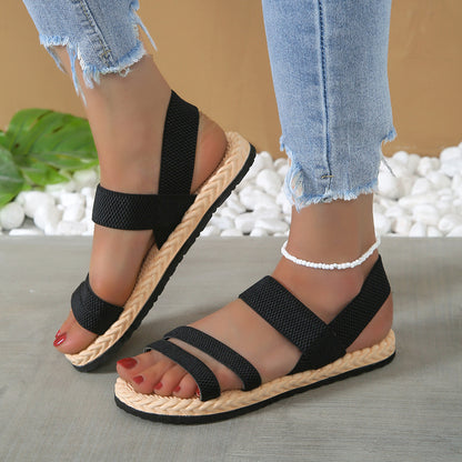 Damen Komfortable Sport-Sandalen mit breiten Riemen und stylischer Sohle Stalluxe