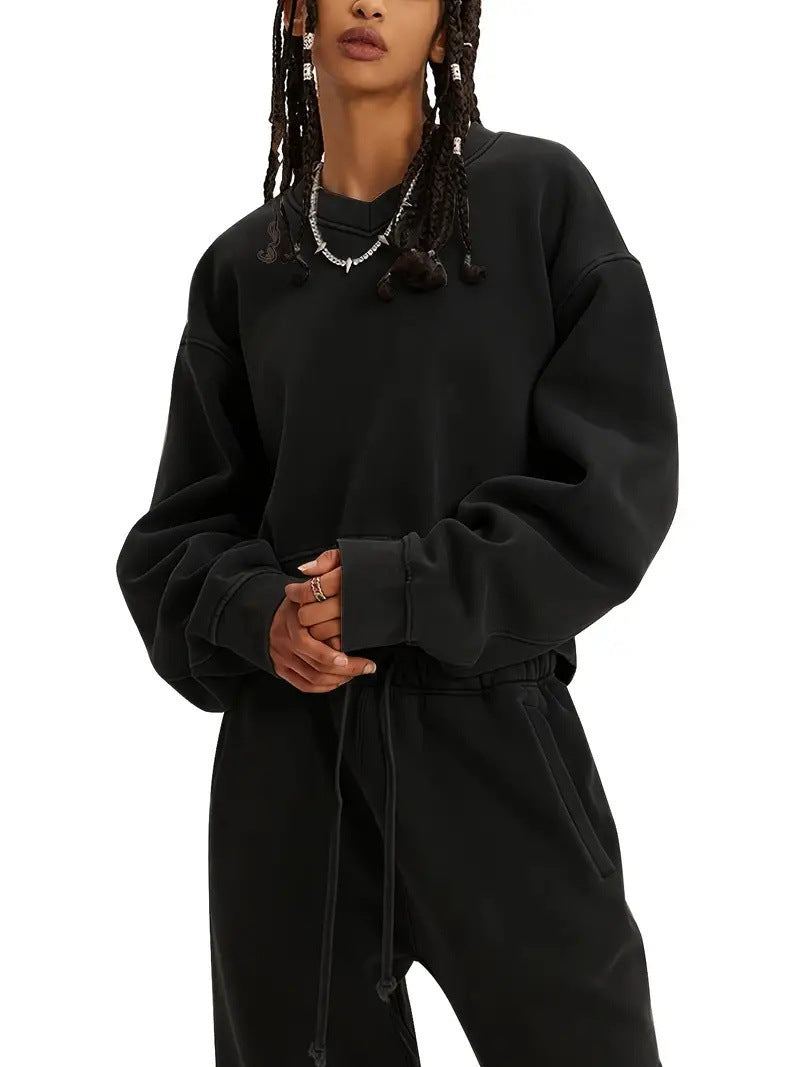 Damen gemütlicher Oversized Sweatpullover mit lässigem Schnitt Stalluxe