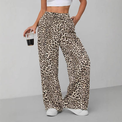 Damen Leichte Safari-Hose mit hohem Bund Stalluxe