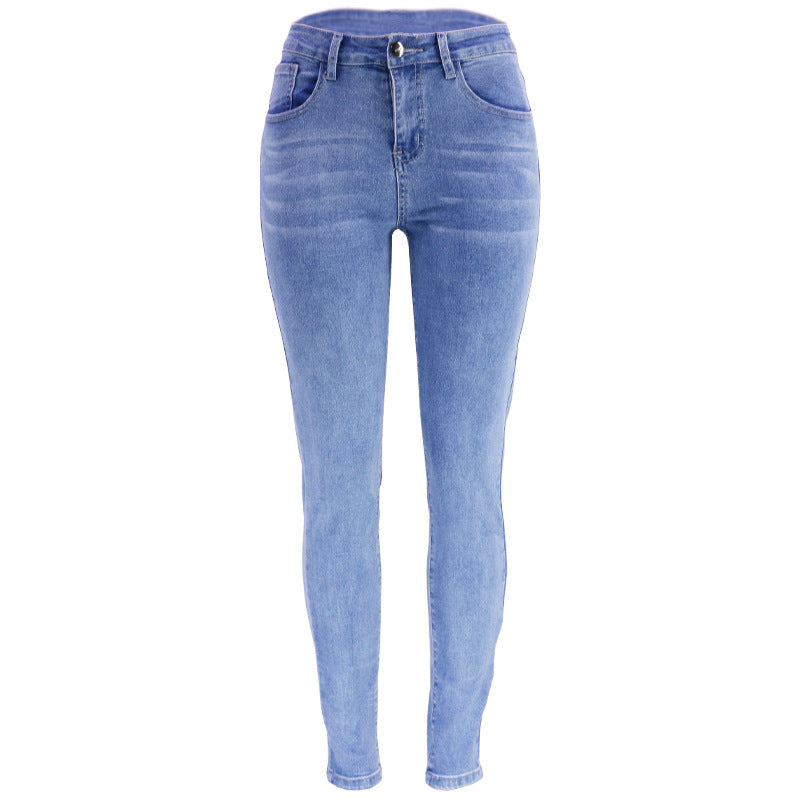 Damen Slim-Fit Jeans mit hohem Bund und formschöner Passform Stalluxe