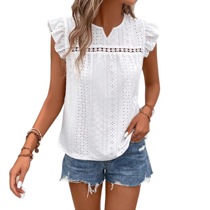 Damen Spitzenbluse Stalluxe