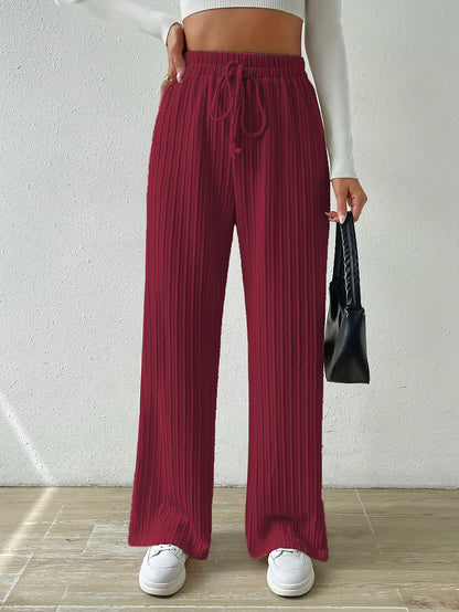 Damen Bequeme Stoffhose mit strukturierter Oberfläche Stalluxe
