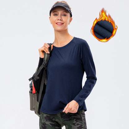 Damen Funktions-T-Shirt mit langem Arm für Sport und Freizeit Stalluxe