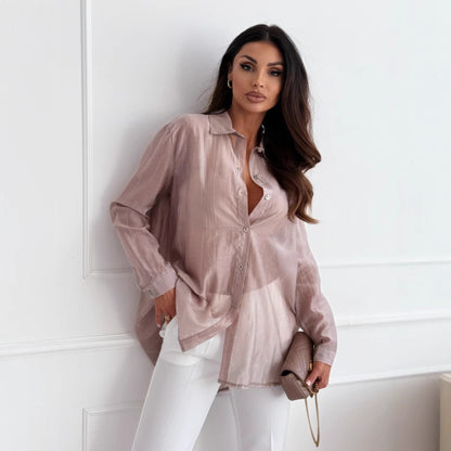 Damen lässige Bluse Stalluxe