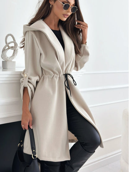 Damen modische Kapuzenjacke im Oversized-Stil Stalluxe