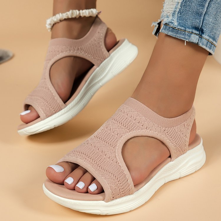 Damen bequeme Freizeit-Sandalen Stalluxe