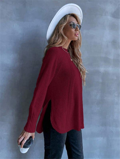 Damen Oversized Strickpullover Stalluxe