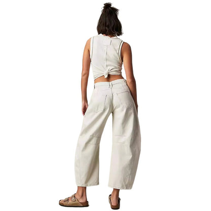Damen lockere Mom-Jeans mit lässigem Schnitt Stalluxe
