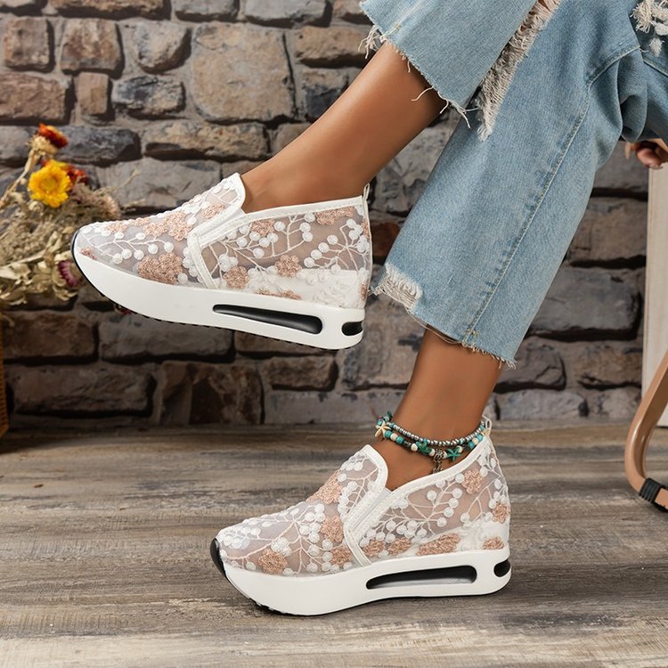 Damen Sneakers mit hochwertiger Spitze und innovativer Komfortsohle Stalluxe
