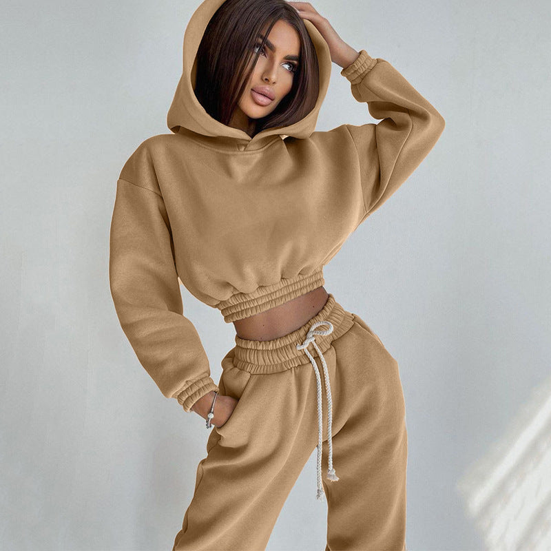 Damen lässiges Hoodie- und Jogginghose-Set mit stylischem Oversized-Schnitt Stalluxe