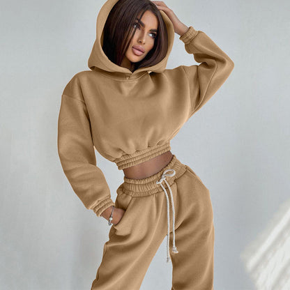 Damen lässiges Hoodie- und Jogginghose-Set mit stylischem Oversized-Schnitt Stalluxe