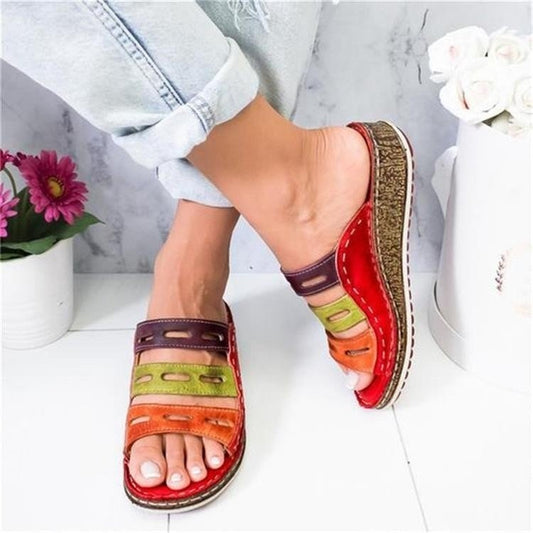 Damen Bequeme Sandalen mit innovativem Riemendesign Stalluxe