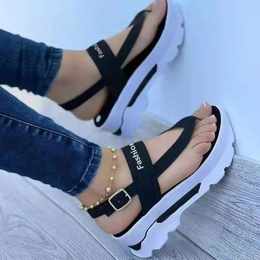 Damen Sportliche Sandalen mit trendigem Riemendesign und komfortabler Laufsohle Stalluxe
