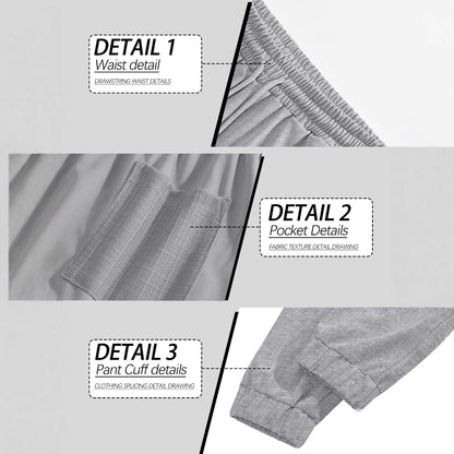 Damen sportliche Jogginghose mit elastischem Bund und strukturiertem Design Stalluxe