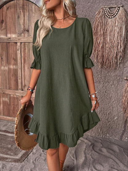 Damen lässiges Sommerkleid Stalluxe