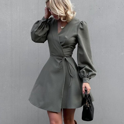 Damen Wickelkleid Stalluxe