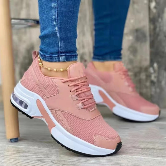 Damen Sportliche Luft-Dämpfungs Sneakers mit modernem Design Stalluxe