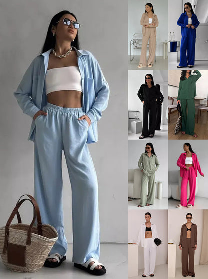 Damen Lässige Hemdbluse aus leichtem Material Stalluxe