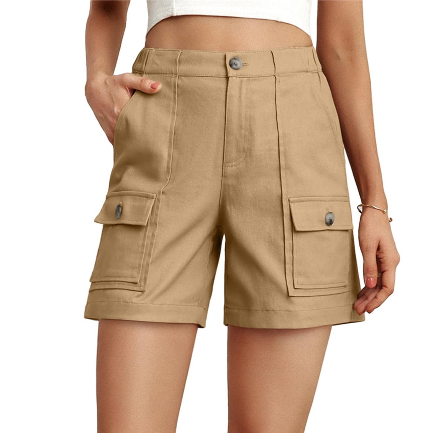 Damen Cargo Shorts Stalluxe