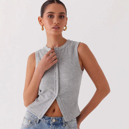 Damen tailliertes Schlafoberteil Stalluxe