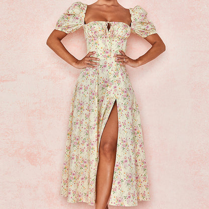 Damen Blumenkleid Stalluxe