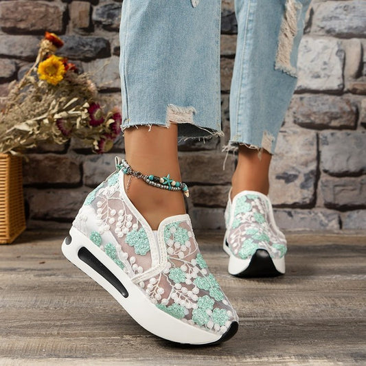 Damen Sneakers mit hochwertiger Spitze und innovativer Komfortsohle Stalluxe